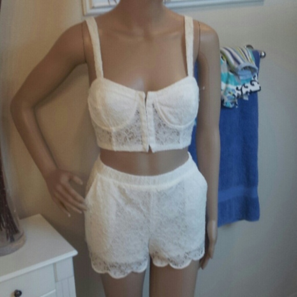 New urban outfitters lace two piece